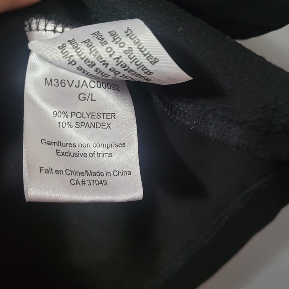 Marie Claire Black Blazer Light Jacket L - Picture 8 of 9